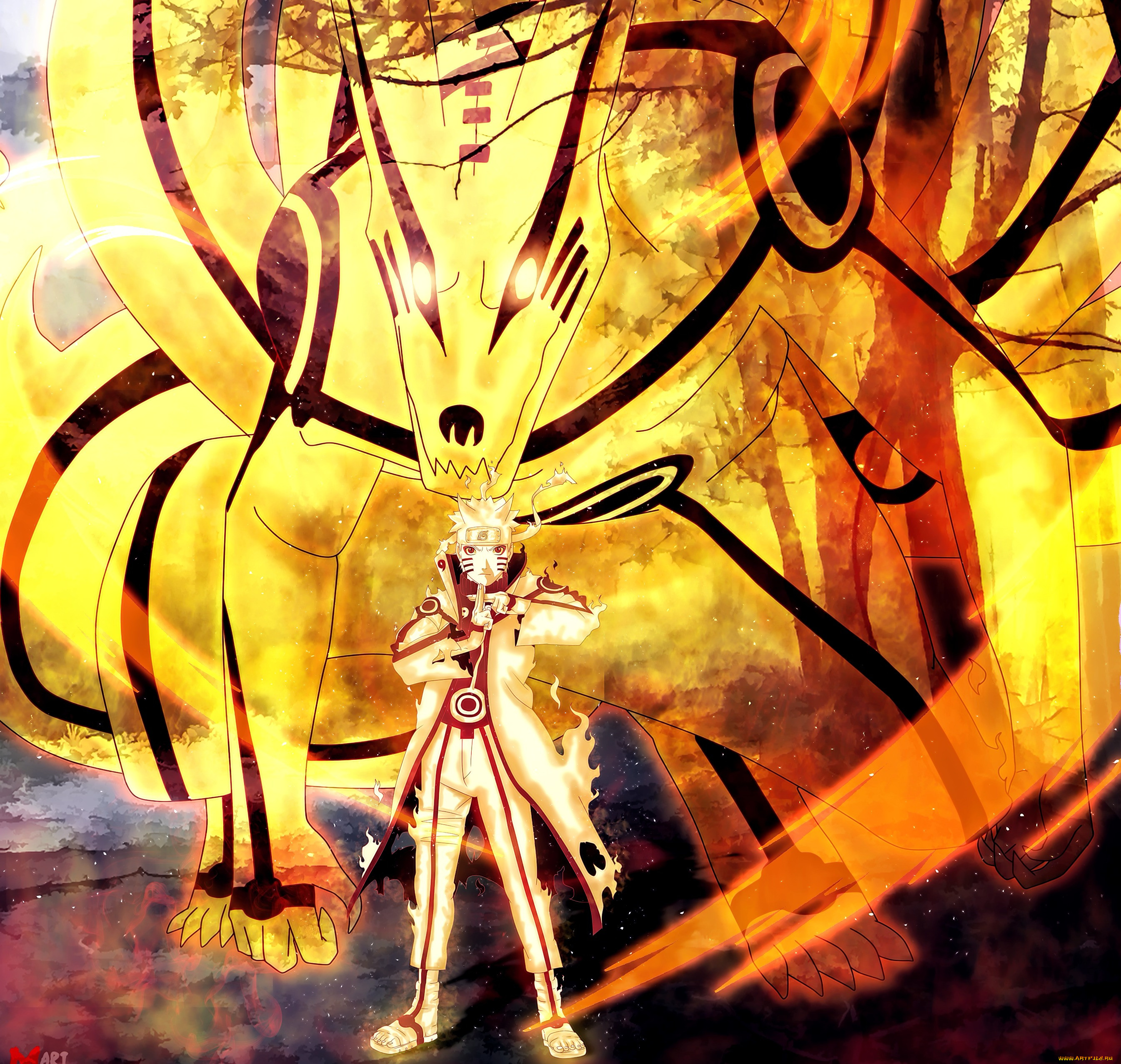 , naruto, anime, manga, uzumaki, shippuden, bijuu, mode